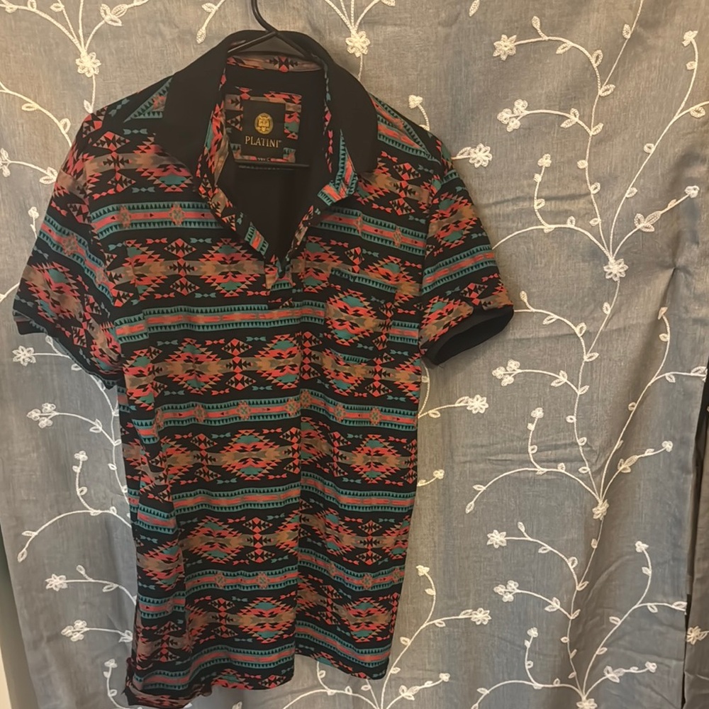 Men's Multicolor Patterned Shirt